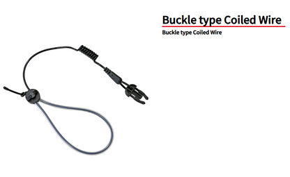 Buckle Type Coiled Wire.
